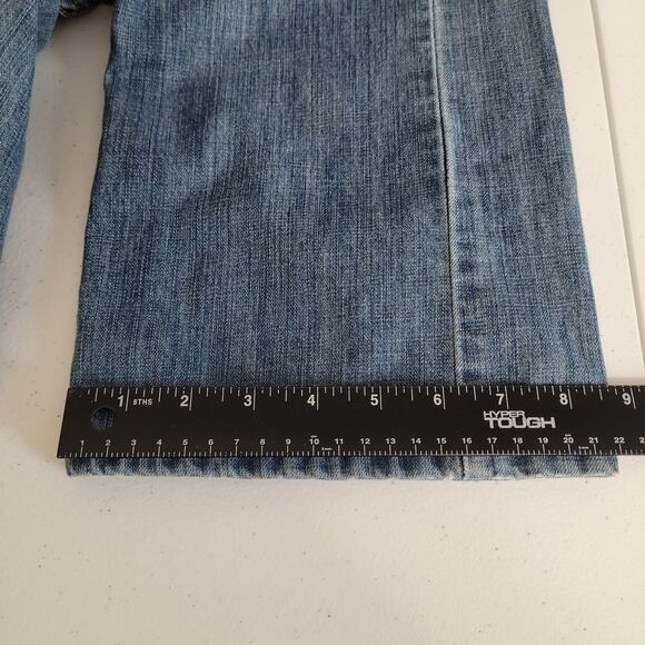 Levi's 527 Bootcut Jeans Men 32x30* Medium Wash Front Whiskering - Picture 8 of 10